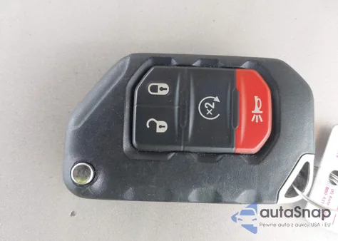 2021 Jeep Gladiator Overland 4X4 z USA, uszkodzony, nr VIN 1C6HJTFG1ML609390